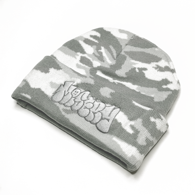 THROW UP BEANIE ARCTIC CAMO – Misery Worldwide