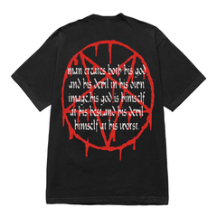 PENTAGRAM BLACK T-SHIRT