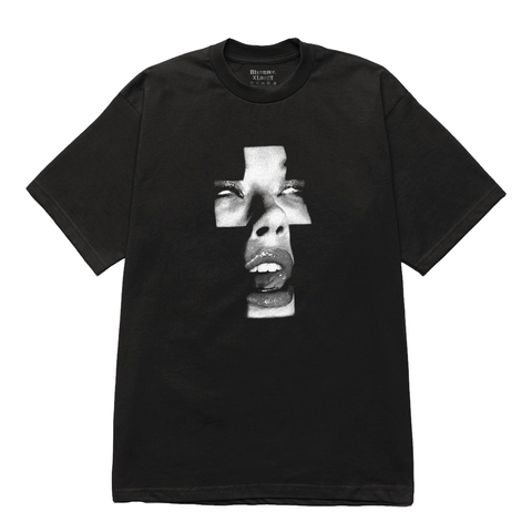 REPENT GRAPHIC PRINT BLACK T-SHIRT