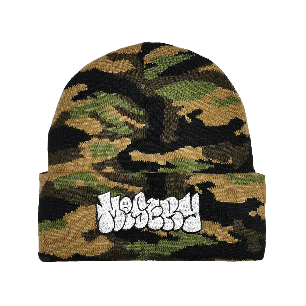 THROW UP BEANIE JUNGLE CAMO – Misery Worldwide