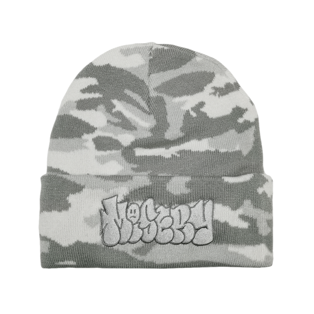 THROW UP BEANIE ARCTIC CAMO – Misery Worldwide