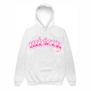 CHROME ARCH HOODIE WHT / PINK