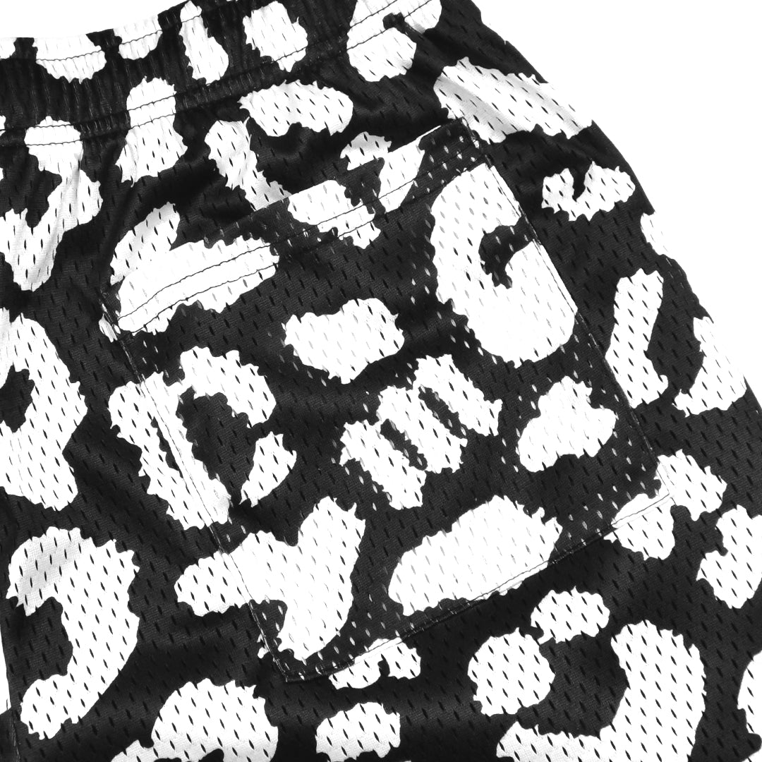 BMC♡ Leopard logo shorts BLACK BMC♡ Leopard logo shorts BLACK