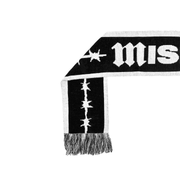 BARBED WIRE LOGO SCARF