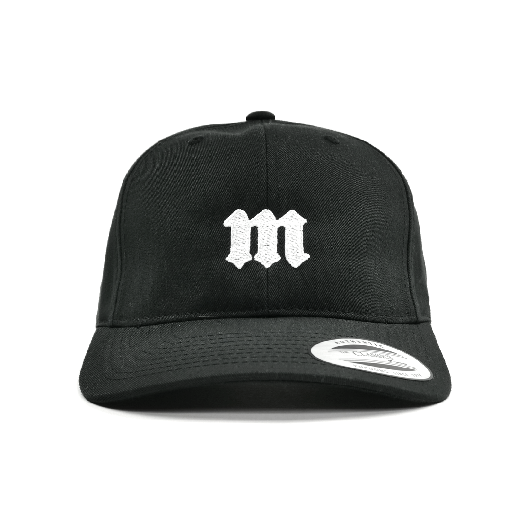 BARBED WIRE INITIAL CAP BLACK – Misery Worldwide