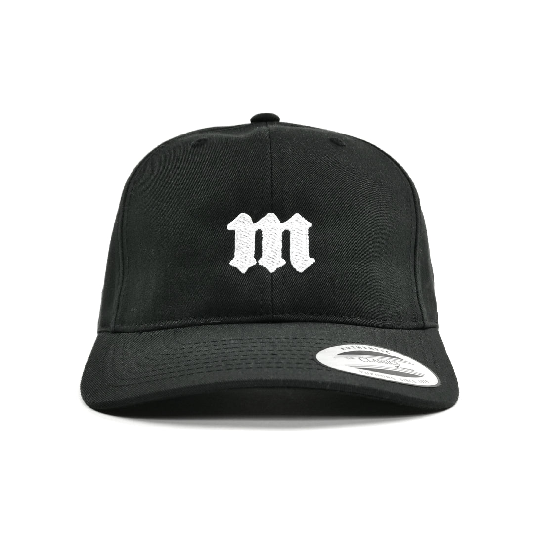 BARBED WIRE INITIAL CAP BLACK – Misery Worldwide