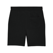BARBED WIRE BLACK SWEAT SHORTS